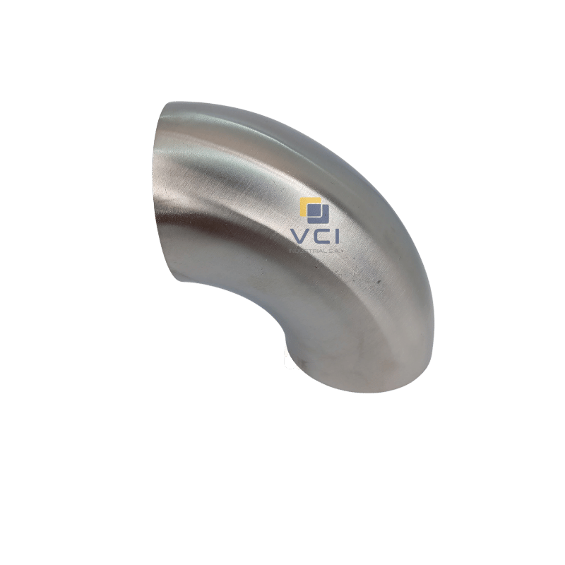 Codo a 90 acero inox soldable de 1 1/2"