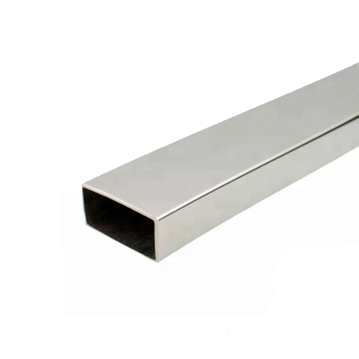 Tubo Rectangular 2x1" Ss304 1.2mm Pulido 180