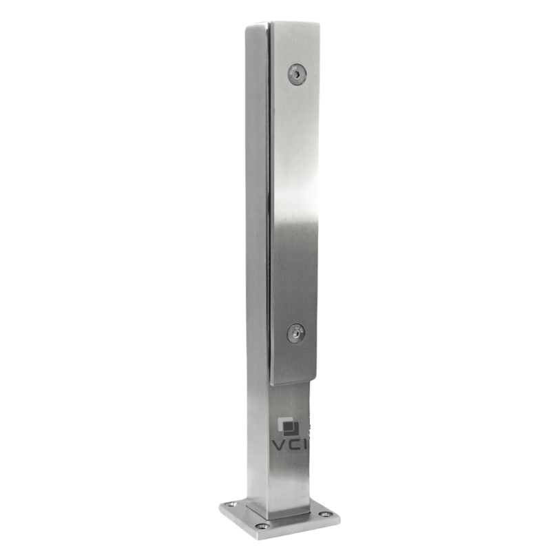 MiniPoste Rectangular 25cm ss304 Satinado