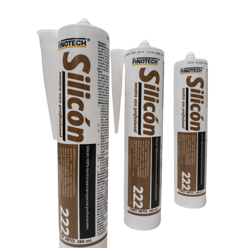222 Silicone Neutro 280ml Blanco