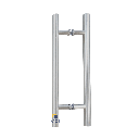 Jalador de 1.20mt tipo H P/Puerta de vidrio