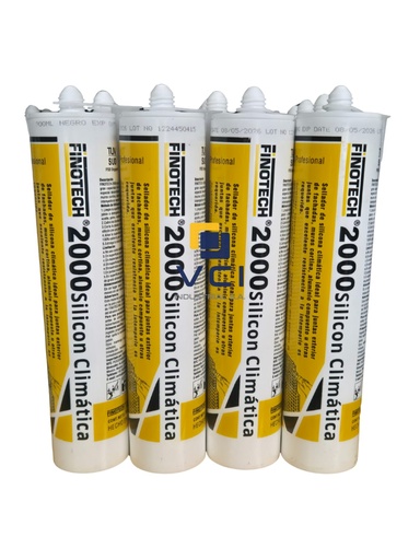 2000 Silicone Interperie 300 ml Negro